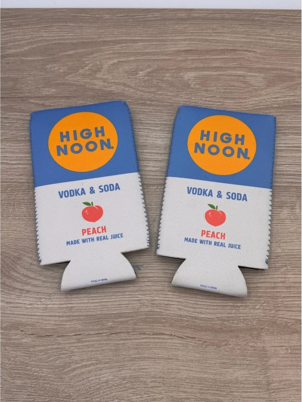 High Noon Can Koozies, New 2pk, No Packaging